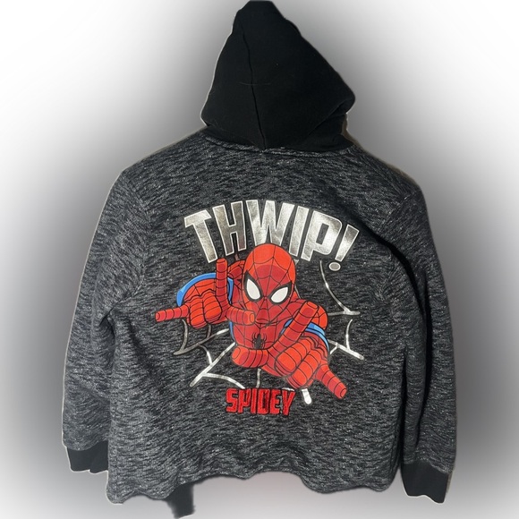 Marvel Spider-Man Kids Coat- Black and Red - Picture 3 of 6
